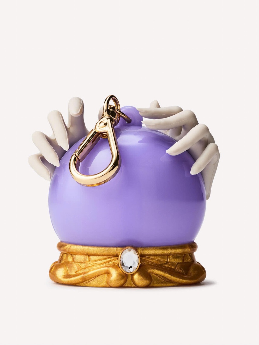 🎃 BBW Light-Up Fortune Teller Pocketbac Holder Purple Crystal Ball NEW